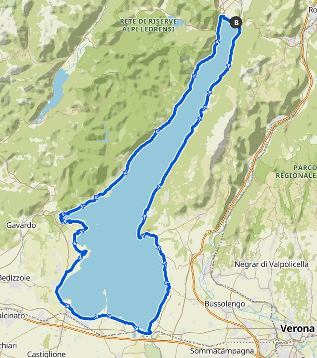 Radreise Italien - Radrundreise um den Gardasee